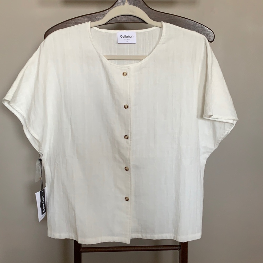 Callahan Knitted Cotton Top
